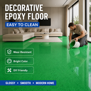 Peinture pour sols en marbre haute brillance, revêtement époxy pour sols, revêtement pour garage, vente en gros d'usine, OEM - Product Image 2