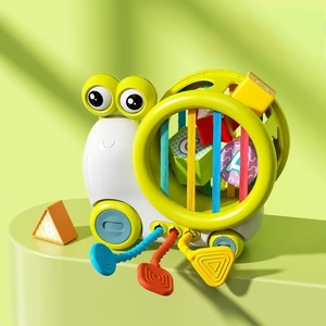 Juguete Educativo Temprano en Forma de Caracol, Juguete Sensorial Montessori con Cuerda para Jalar, para Bebés - Product Image 6