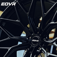 Ruedas Forjadas Personalizadas EVOR de 18, 19, 20, 21 y 22 Pulgadas, 5x114.3, 5x120, 5x112, Monobloque, Negro Brillante, para Audi RS Q5 Q8 BMW I8 M3 M5