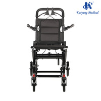 Fauteuil roulant pliable rapide et léger pour personnes âgées, idéal pour les voyages et la mobilité – Vente en gros