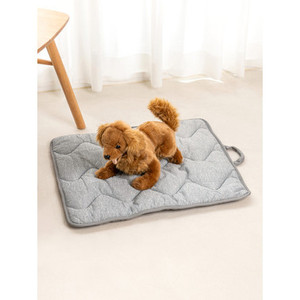 2WAY doppio lato 50x60 cm Pet raffreddamento lettiera per gatti panno pieghevole e materiale in fibra per cani gatti stile cartone animato per l'alimentazione - Product Image 1