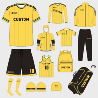 Kit d'entraînement de football personnalisé, kit sportif, maillots de club de football, chemises, uniformes de football de haute qualité, vêtements de football