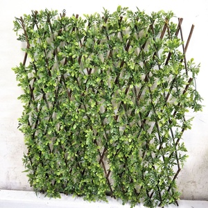 Décor mural de gazon artificiel, fausses feuilles décoratives, en plastique, pour décoration d'intérieur, offre spéciale, - Product Image 1