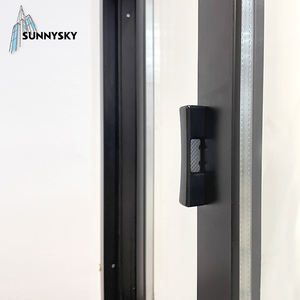 Sunnysky özel yüksek güvenlik Performancealuminum çift cam grafik tasarım paslanmaz çelik yatay anti-hırsızlık daire - Product Image 6