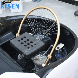 KISEN Lit de massage électrique multifonctionnel japonais pour spa capillaire à circulation d'eau avec éclairage LED, vente chaude - Product Image 3