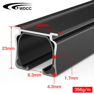 Riel de cortina de onda de gran venta, cinta para cortinas, riel de cortina de pliegue ondulado - Product Image 2