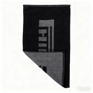 Serviette de sport carrée en coton 100% écologique, teinte en fil, absorbant la transpiration, pour la salle de sport, la plage, personnalisée, imprimée en jacquard, Rouya - Product Image 1