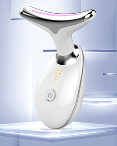 Masajeador de belleza de intensidad multinivel con cuatro modos, sonda ergonómica en forma de U, dispositivo tensor de piel facial y del cuello, venta al por mayor. - Product Image 3