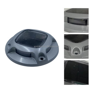 Aluminio IP67 Durable Solar Deck Light Impermeable Decoración al aire libre <span class=keywords><strong>para</strong></span> jardín patio trasero Acera Marker Dock light - Product Image 6