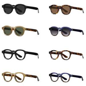 Lunettes de soleil polarisées ovales en acétate, anti-lumière bleue, UV400, de luxe, personnalisables avec logo, pour hommes et femmes, collection 2025 - Product Image 3