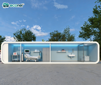 Unité hospitalière mobile modulaire Apple Cabin, structure en acier préfabriquée, bloc médical conteneurisé, durée de vie de 30 ans