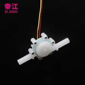 Débitmètre médical à 3 points résistant aux acides, aux alcalis et à la corrosion, fabriqué en matériau PVDF, capteur d'eau à effet Hall - Product Image 2