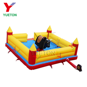 Chất lượng cao vui chơi giải trí công viên đi xe trẻ em máy điện Inflatable cơ khí Bull Riding cho bán - Product Image 2