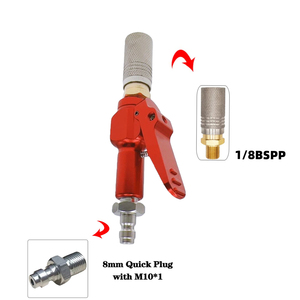 Conector de Inflado Rápido de 300 Bar, Adaptador de Llenado con Conector Macho de 8 mm y Conector Hembra de 1/8 BSPP - Product Image 6