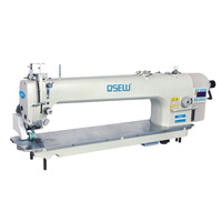 QS-9895-D4-560 Machine à coudre industrielle à point noué à aiguille unique à bras long avec extracteur Auto Trimmer 85cm