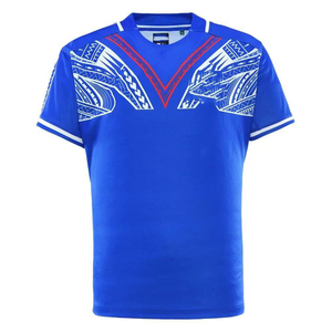 25-26 Australia Samoa <span class=keywords><strong>Tonga</strong></span> Nueva Zelanda Nuevo diseño Alta calidad 100% Poliéster Anti-UV Anti-Bacterial Sublimación <span class=keywords><strong>Rugby</strong></span> Fútbol - Product Image 3