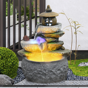 เครื่องประดับสำหรับสวนในลานน้ำพุหินแบบหมุนเวียนสามารถยกระดับภูมิทัศน์ของน้ำพุหินได้ - Product Image 5