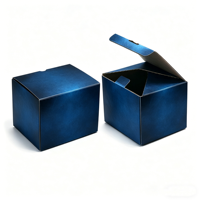 Caja de Cartón Corrugado Plegable Reciclada Personalizada, Caja de Envío con Laminado Mate, Relieve y Forro de Esponja para Productos Electrónicos