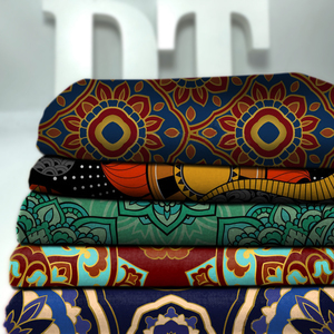 Custom <strong>Patterns</strong> Eco-Friendly Polyester African Wax Prints Ankara <strong>Fabrics</strong> for Girls' Clothing Stock Lot for Lining - Product Image 6