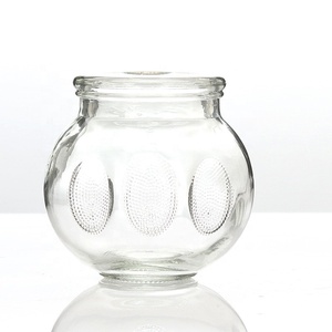 Ensemble de 4 tailles de bocaux <span class=keywords><strong>en</strong></span> <span class=keywords><strong>verre</strong></span> épais avec poignées pour doigts - Product Image 3