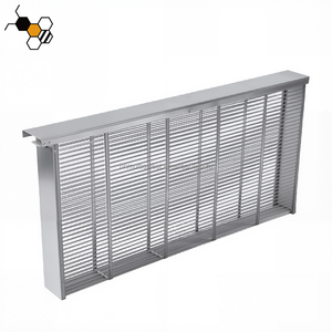 Equipo de Apicultura, Controlador de Abejas Reina Langstroth de Metal Galvanizado con Tapa Abatible, Diseño de Apertura con un Clic - Product Image 3