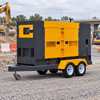 Générateur diesel insonorisé silencieux 100 kVA 200 kVA 300 kVA 50 Hz OEM ODM pour l'éclairage d'événements sportifs