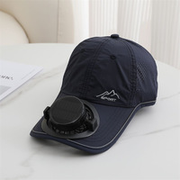 Casquette d'été solaire à ventilateur intégré pour adultes unisexe, idéale pour les loisirs, les voyages, la protection solaire respirante et réglable