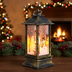 Merry <b>Christmas</b> Navidad Home <b>Christmas</b> Tree Ornaments New Year 2024 Plastic <b>Christmas</b> Lantern Light 6cm 6cm 14cm STELLAR PATH - Product Image 3