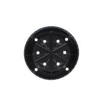 Pots de fleurs suspendus en plastique légers et écologiques avec trou de drainage et crochet de suspension robuste pour une utilisation en intérieur/extérieur