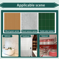 Vente flash - Panneaux muraux en pierre SPC, panneaux muraux en marbre pour salle de bain, panneaux décoratifs intérieurs, panneaux muraux imperméables SPC pour toilettes