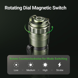 Ta30c <span class=keywords><strong>Max</strong></span> El Feneri 3000 Lumen Ngoài Trời LED Đèn Pin Chiến Thuật Mạnh Mẽ <span class=keywords><strong>Torch</strong></span> Ánh Sáng Với IP68 Đánh giá - Product Image 5