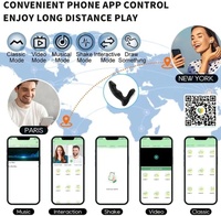 Analer Vibrator, Ultra-Weicher Silikon-Sextoy für Männer, Analplug mit 9 Vibrationsmodi, App-Fernbedienung, Analdildo