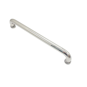 Poignée de porte coulissante simple Saab en acier inoxydable, capacité de charge 10 kg, barre d'appui de sécurité pour salle de bain, utilisation pour porte en verre - Product Image 3