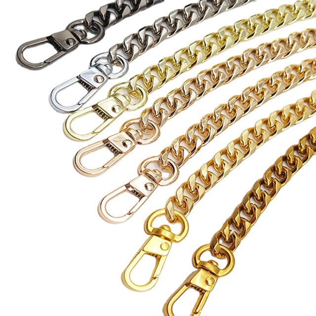 Bag chain strap non-fading metal shoulder strap shoulder slung chain detachable strap