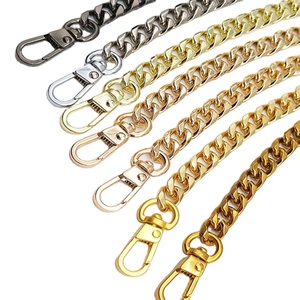 Chaîne de sac à bandoulière pour femmes, sangle en métal indécolorant, détachable - Product Image 1