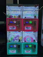 Prix cadeau design personnalisé du fabricant Machine de jeu distributrice d'œufs torsadés à pièces pour 2 joueurs adultes et enfants