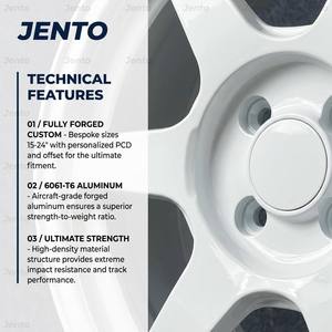 Rines Forjados Personalizados de 15-24 Pulgadas, Blancos Brillantes, de 6 Radios, de Aluminio 6061-T6 para <span class=keywords><strong>Porsche</strong></span>, BMW, Mercedes, Audi, Honda, Toyota, Nissan - Product Image 5