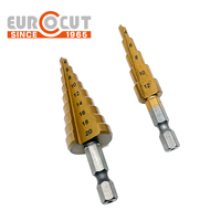 Foret étagé métrique en cobalt HSS M2 M35 M42 utilisé pour le forage du bois et des métaux
