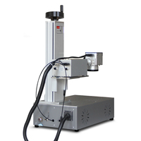 Machine de marquage laser UV portable de table 355 nm 5W avec source laser rotative JPT, refroidissement par air, nouvelle, prend en charge AI/LAS/PLT/DXF CNC