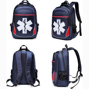 Free Sample Hot Selling Emergency Large Waterproof Backpack Red Doctor Pharmacy Medication <b>Bags</b> for <b>Nurse</b> - Product Image 1
