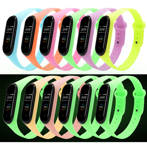Ivanaze-Correa brillante para Xiaomi Mi Band 3 y 4, repuesto de pulsera con luz nocturna - Product Image 1