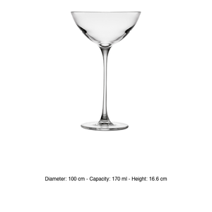 Coupetini Savage Goblet 17 cl H 16,6 cm Ø 10 cm Cristal Nacré - Product Image 3