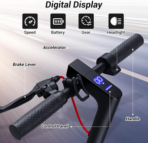 Patinete Eléctrico Plegable para Adultos 2026, Venta al por Mayor desde Almacenes en EE. UU. y la UE, Neumático Sólido de 8.5 Pulgadas, con Aplicación Bluetooth, con Certificación EN15194 y UL2272 - Product Image 5