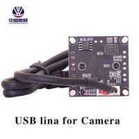 Módulo de cámara de visión artificial industrial SC2310 de 2MP con 32mm 2,8mm 115 grados 60fps PCBA USB sin distorsión