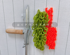 Nouvel outil de tufting manuel - Boucle de poils de 14 mm à 45 mm de hauteur, pistolet de tufting pour tapis - Product Image 3