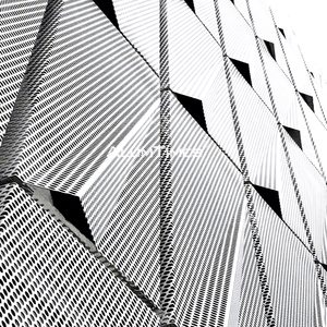 Système de revêtement mural en métal perforé Alucobond moderne 3D en métal sculpté Alumtimes avec perforations en placage d'aluminium fin - Product Image 2