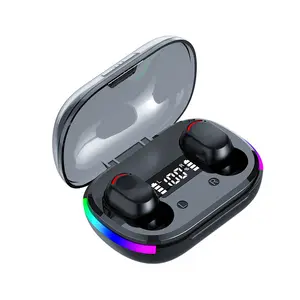 New Call Headset Lossless Sound Quality Stereo Call wireless auriculares breathing light TWS cheap sport earphone K10 earbuds