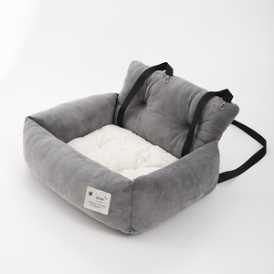 Ganzjahres-Stoff-Haustiertransportbox & -Bett für Katzen und Hunde mit Griff für Autositze - Großhandel - Product Image 6
