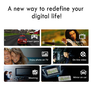 Dongle Inalámbrico WiFi HD 1080P para Pantalla, Anycast MI TV Stick, <span class=keywords><strong>Android</strong></span>/Linux/Windows/iOS, Miracast DLNA Airplay, Doble Núcleo - Product Image 6