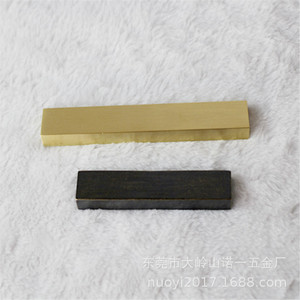 Furniture <b>Handle</b> Bar 18x110mm Copper Minimalist Drawer <b>Pull</b> For Cabinet <b>Door</b> - Product Image 5